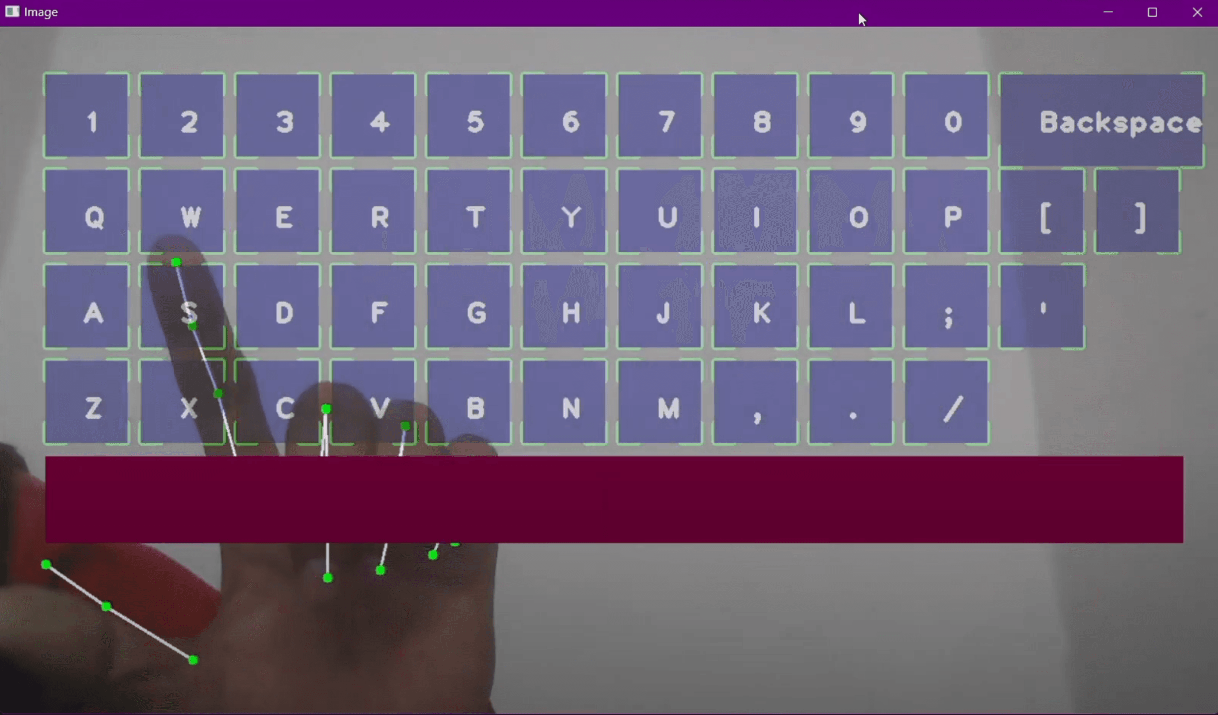 AI Virtual Keyboard